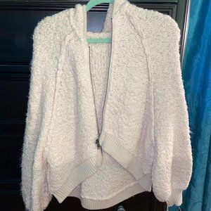 Free People Zip-Up Sweater